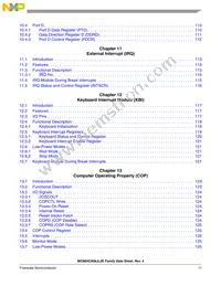 MCR908JK3ECPE Datasheet Page 11