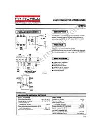 MCT270 Datasheet Cover