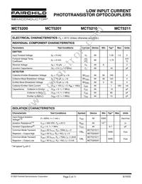 MCT5211W Datasheet Page 2
