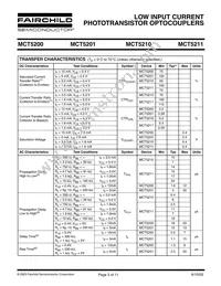 MCT5211W Datasheet Page 3