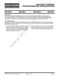 MCT5211W Datasheet Page 11