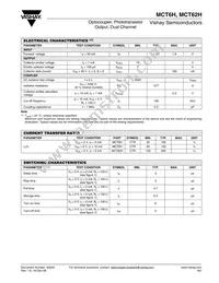 MCT6H Datasheet Page 2