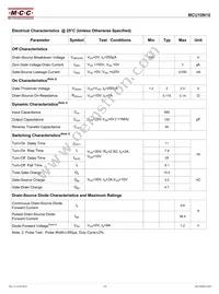 MCU10N10-TP Datasheet Page 2