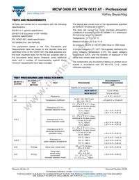 MCW0612MC3309FP500 Datasheet Page 7