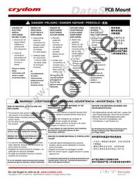 MCX241R Datasheet Page 3