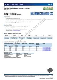 MCZ1210AH201L2 Cover