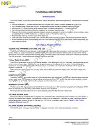 MCZ33742SEGR2 Datasheet Page 22