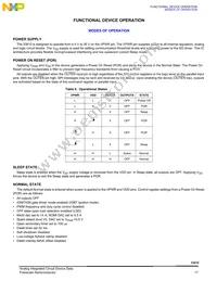 MCZ33810EKR2 Datasheet Page 17