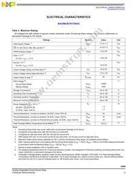 MCZ33880EWR2 Datasheet Page 5