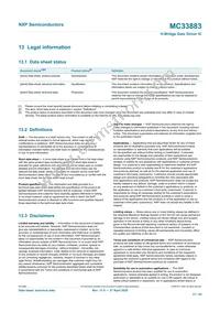 MCZ33883EG Datasheet Page 21