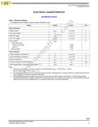 MCZ33897TEF Datasheet Page 5