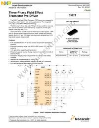 MCZ33927EK Datasheet Cover