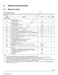 MCZ33937EKR2 Datasheet Page 7