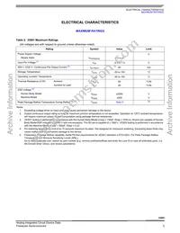 MCZ33991EGR2 Datasheet Page 5