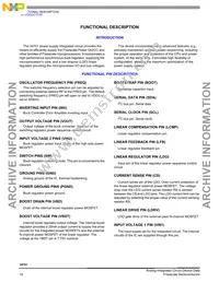 MCZ34701EWR2 Datasheet Page 16