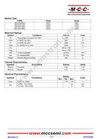 MD100S16M3-BP Datasheet Page 2