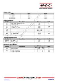 MD100S16M5-BP Datasheet Page 2