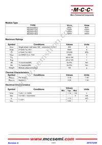 MD200A16D2-BP Datasheet Page 2