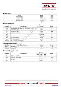 MD200K16D2-BP Datasheet Page 2