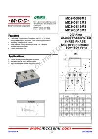 MD200S16M3-BP Datasheet Cover