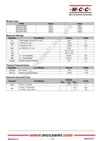 MD200S16M5-BP Datasheet Page 2