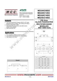 MD240C16D2-BP Datasheet Cover