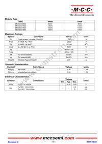 MD250S16M3-BP Datasheet Page 2