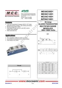 MD36C16D1-BP Datasheet Cover