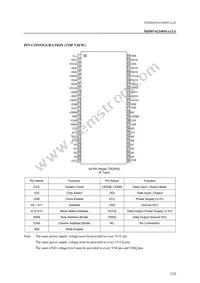 MD56V62160M-7TAZ0AX Datasheet Page 2