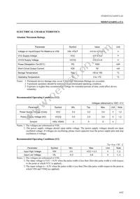MD56V62160M-7TAZ0AX Datasheet Page 4