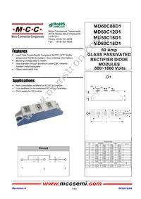 MD60C16D1-BP Datasheet Cover