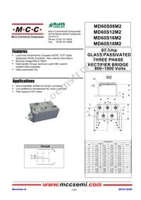 MD60S16M2-BP Datasheet Cover