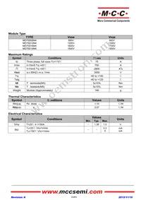 MD75S16M4-BP Datasheet Page 2