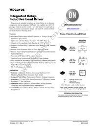 MDC3105DMT1 Datasheet Cover