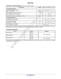 MDC3105DMT1 Datasheet Page 3