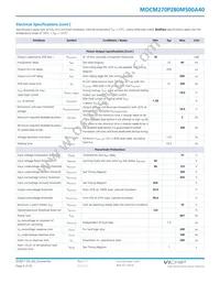 MDCM270P280M500A40 Datasheet Page 6