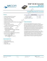 MDCM30AP480M160A50 Datasheet Cover