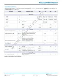 MDCM30AP480M160A50 Datasheet Page 15
