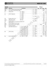 MDD142-16N1 Datasheet Page 2