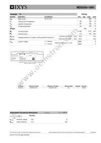 MDD200-18N1 Datasheet Page 3