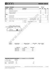 MDD26-18N1B Datasheet Page 3