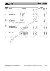 MDD44-12N1B Datasheet Page 2