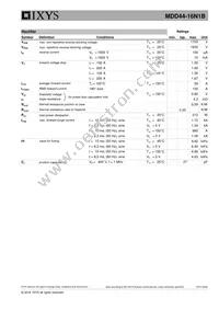 MDD44-16N1B Datasheet Page 2