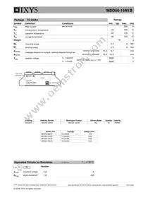 MDD56-16N1B Datasheet Page 3