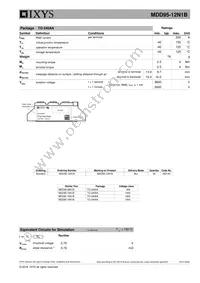 MDD95-12N1B Datasheet Page 3