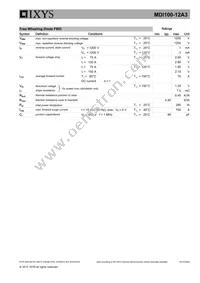 MDI100-12A3 Datasheet Page 2