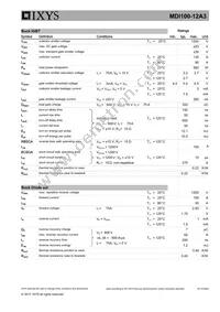 MDI100-12A3 Datasheet Page 3