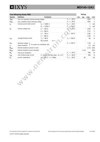 MDI145-12A3 Datasheet Page 2