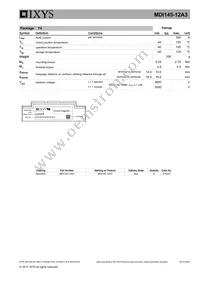 MDI145-12A3 Datasheet Page 4