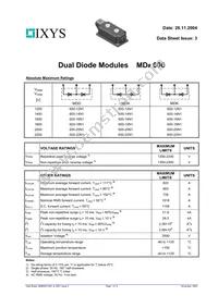 MDK600-22N1 Datasheet Cover